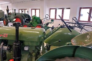 ExpositionTraktors. National Museum of Agriclutre, Prague