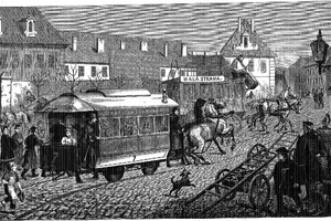 Koněspřežná tramvaj, Praha 1876